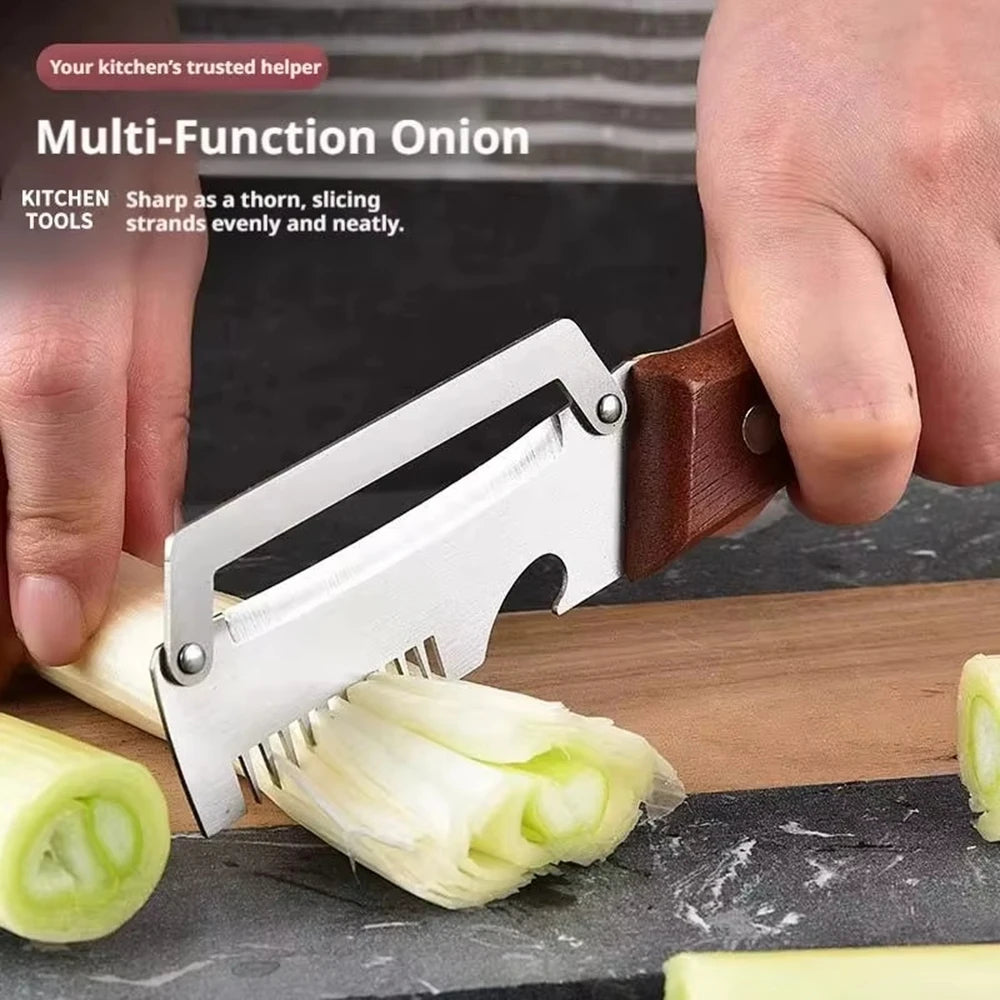 Stainless Steel Vegetable Peeler with Wooden Handle 2-in-1 Fruit Potato Peeler with Bottle Opener Kitchen Peeling Tool 6 sold