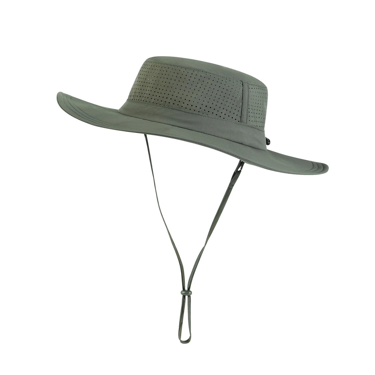Bucket Sun Hat with Laser Perforated Mesh Cooling Adjustable Breathable Lightweight for Outdoor Men Women FC358