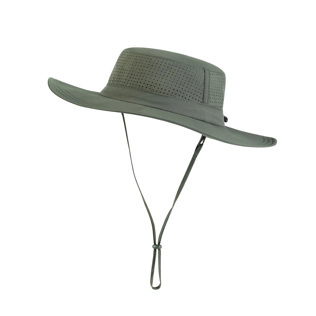 Bucket Sun Hat with Laser Perforated Mesh Cooling Adjustable Breathable Lightweight for Outdoor Men Women FC358