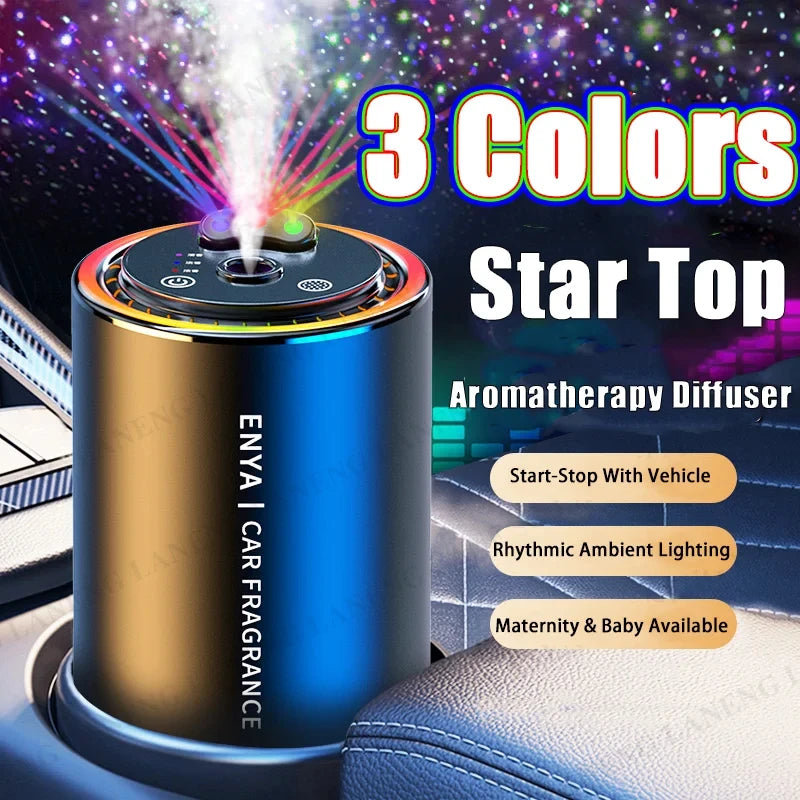 Car Air Freshener Car Aromatherapy Intelligent Spray Automatic Air Fragrance Sprayer Car Perfume Diffuser 3 Color Starry Sky   4.6   14 Reviews   ౹   54 sold