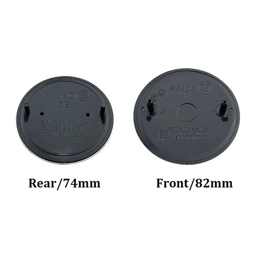 2Pcs 74mm/82mm BMW 50th Anniversary Car Front Hood & Trunk Rear Badge Logo Emblems for E46 E39 E36 E87 E90 E91 F20 E53 X3 X5 Min   4.7   3 Reviews   ౹   6 sold