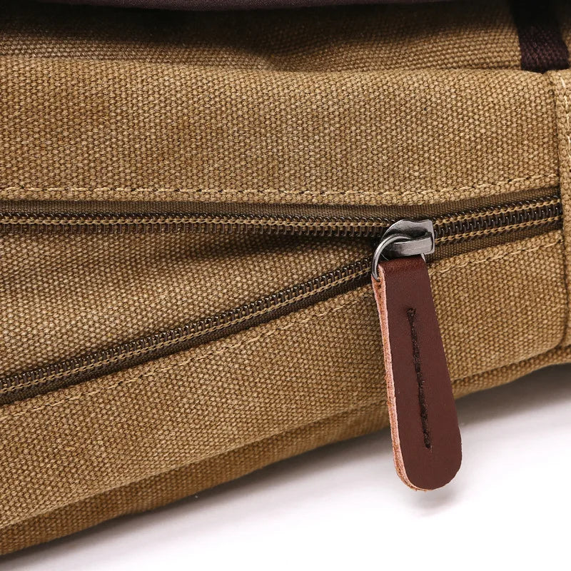 Fashion Solid Vintage Canvas Messenger Satchel Bags Buckle Casual Portable Shoulder Bag Korean Trend Simple Pack For Men 2020   4.7   62 Reviews   ౹   387 sold