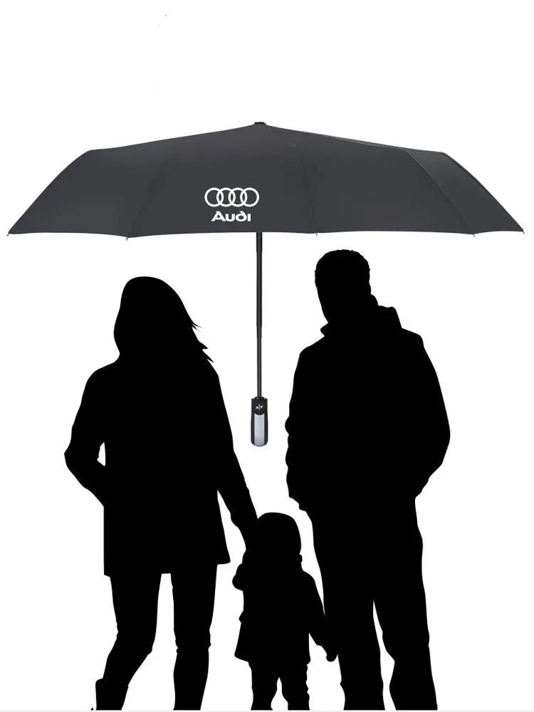 For Audi Q2 Q3 Q5 Q7 Q8 A3 A4 A5 A6 A7 A8 TT S3 S4 S5 RS3 RS4 Car Umbrellas Automatic Folding Windproof Sunshade Car Accessories   5.0   1 Review   ౹   10 sold
