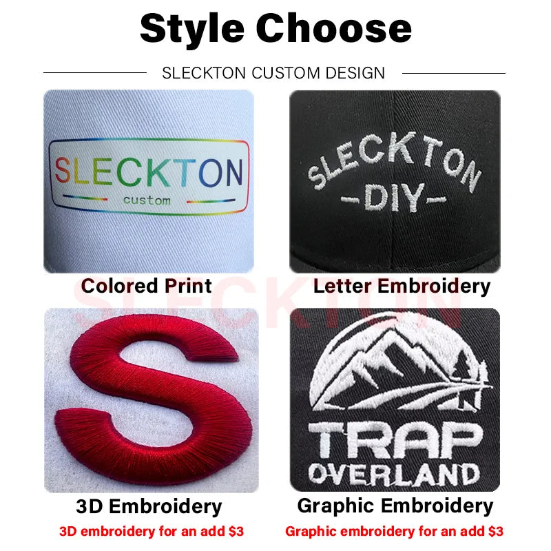 SLECKTON Custom Logo Retro Baseball Cap for Men and Women DIY Design Letter Embroidery Hat Customize Cap Graphic Print Wholesale   4.9   536 Reviews   ౹   10,000+ sold