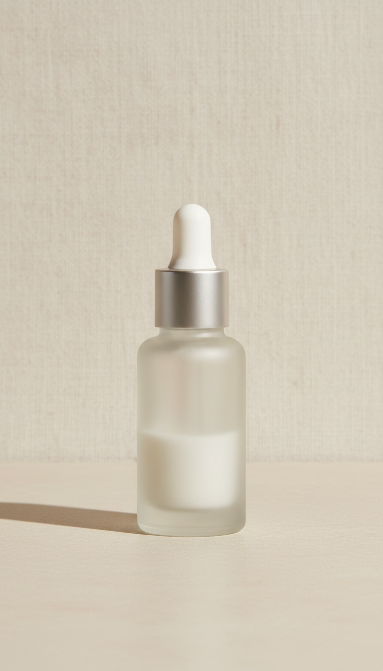 Revitalizing peptide serum with squalane