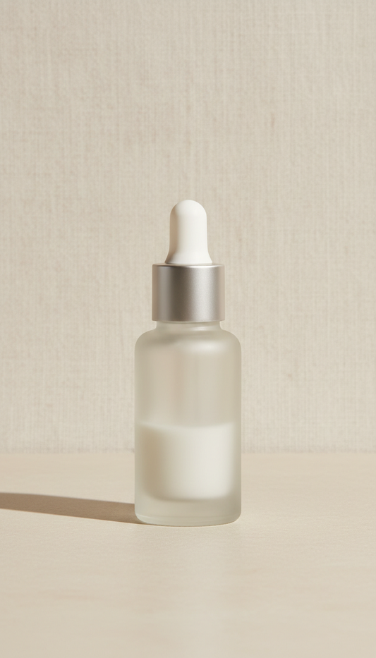 Revitalizing peptide serum with squalane