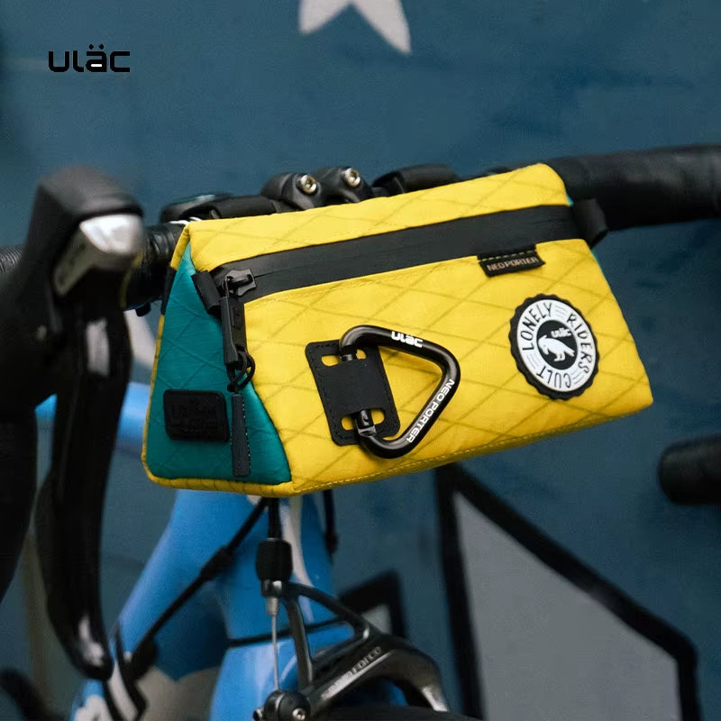 ULAC Waterproof Bicycle Handlebar Bag 1.1/1.5/2.7L Bike Frame Tube Bag Cycling Multifunctional Bag Outdoor Travel Shoulder Bag   4.9   14 Reviews   ౹   102 sold