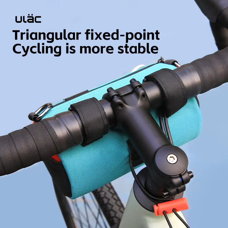 ULAC Waterproof Bicycle Handlebar Bag 1.1/1.5/2.7L Bike Frame Tube Bag Cycling Multifunctional Bag Outdoor Travel Shoulder Bag   4.9   14 Reviews   ౹   102 sold