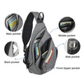 Mixi Men One Shoulder Backpack Women Sling Bag Crossbody USB Boys Cycling Sports Travel Versatile Fashion Bag Student School   4.9   298 Reviews   ౹   1,000+ sold