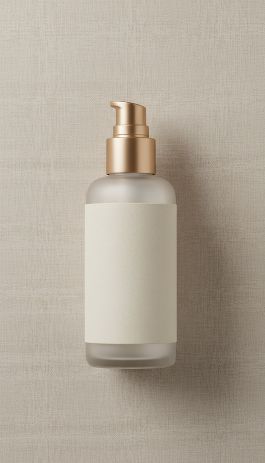 Clarifying facial cleanser with gentle acids