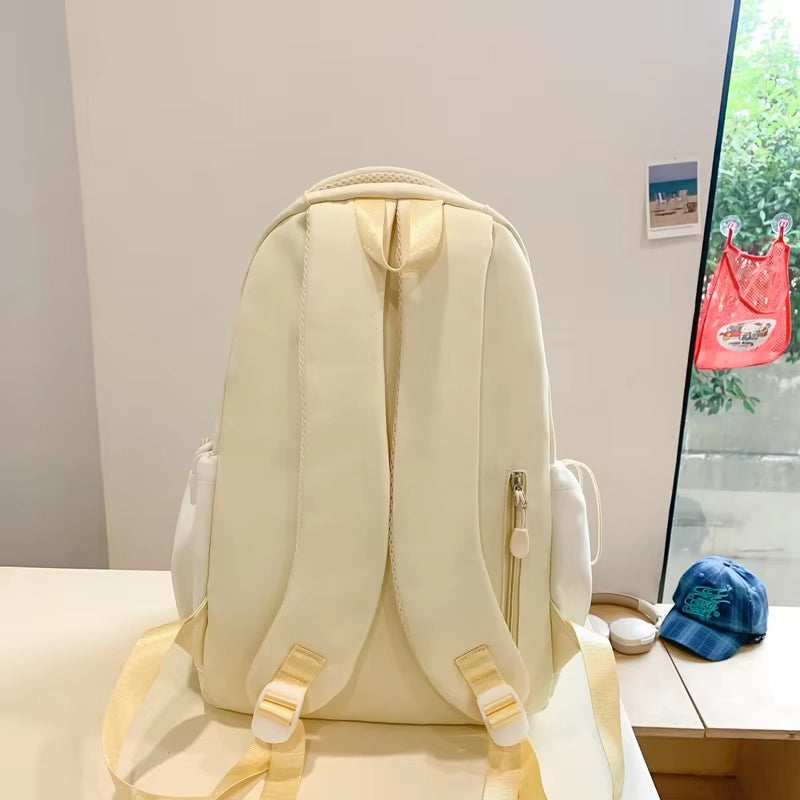 Cute Nylon School Backpack for Girls Teenage Student Women Backpack Multi-Pocket Schoolbag Kawaii Laptop Book Bag Pack Mochila   4.9   17 Reviews   ౹   104 sold