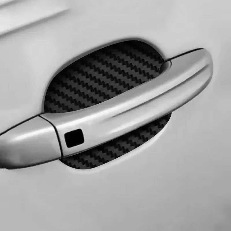 4Pcs/Set Car Door Sticker Carbon Fiber Scratches Resistant Cover Auto Handle Protection Film Exterior Styling Accessories   4.2   29 Reviews   ౹   225 sold
