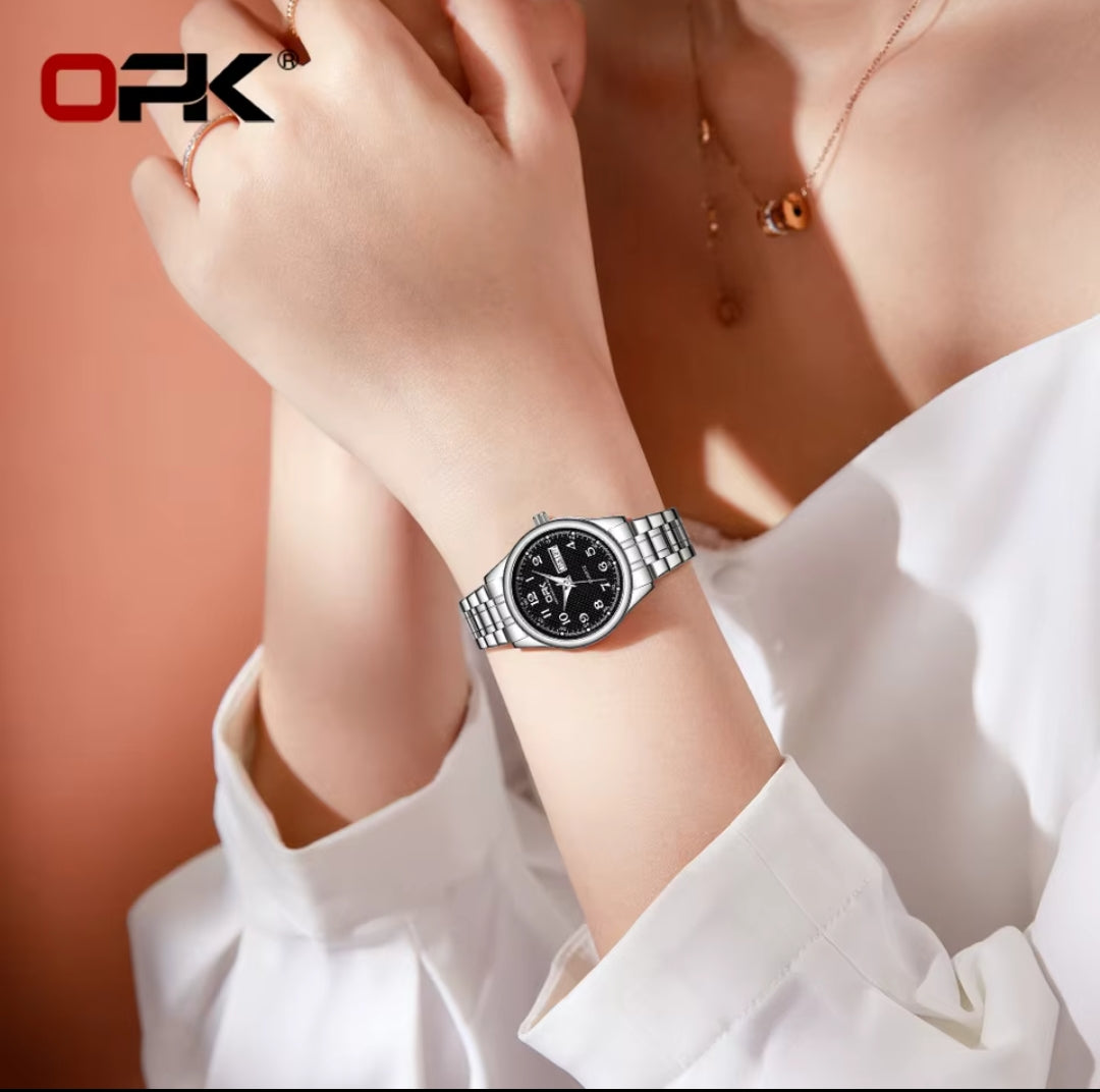 Classic Luxury Brand Ladies Watch Stainless Steel Strap Watches Reloj Mujer