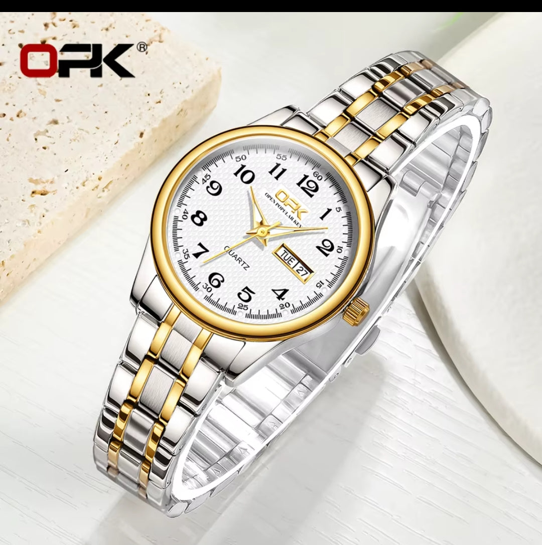 Classic Luxury Brand Ladies Watch Stainless Steel Strap Watches Reloj Mujer