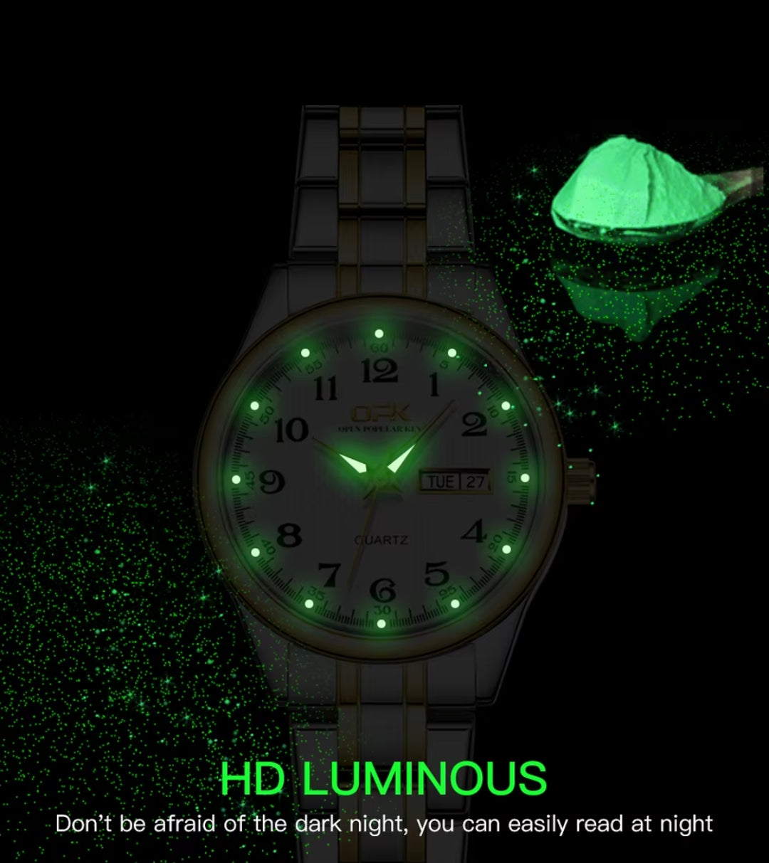 Classic Luxury Brand Ladies Watch Stainless Steel Strap Watches Reloj Mujer