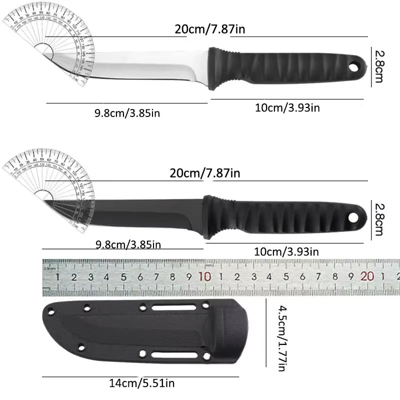 Outdoor Stainless Steel Mini knife Camping Survival Portable Knife Fruit Knife Field Camping Survival Fruit Knife Outdoor Tool   4.5   110 Reviews   ౹   800+ sold
